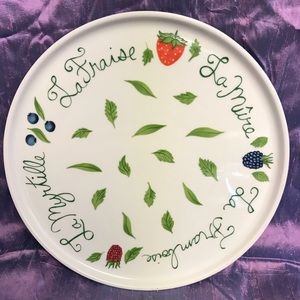 Vintage Apilco Yves Deshoulieres platter